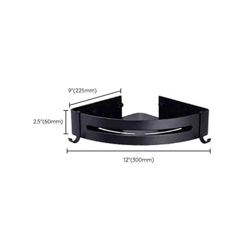 Modern Bathroom Accessories Set Towel Holder Black Soap Dish Bath Accessories Set