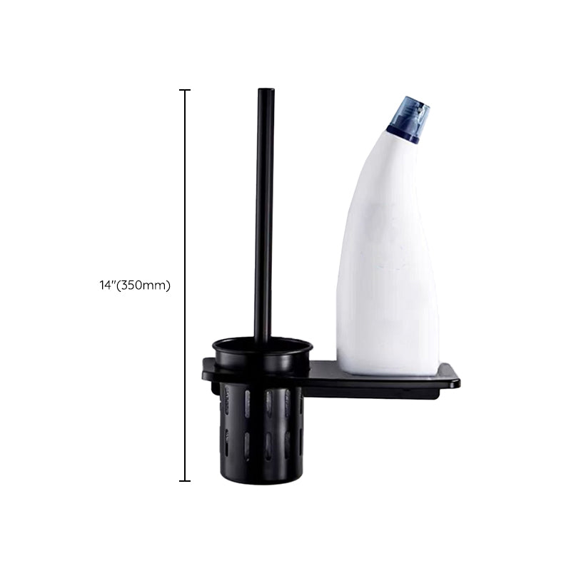 Modern Bathroom Accessories Set Towel Holder Black Soap Dish Bath Accessories Set