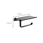 Modern Bathroom Accessories Set Towel Holder Black Soap Dish Bath Accessories Set