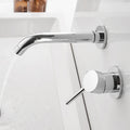 Wall-mounted faucet Glam Style sink bathroom faucet with lever handle