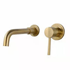 Wall-mounted faucet Glam Style sink bathroom faucet with lever handle