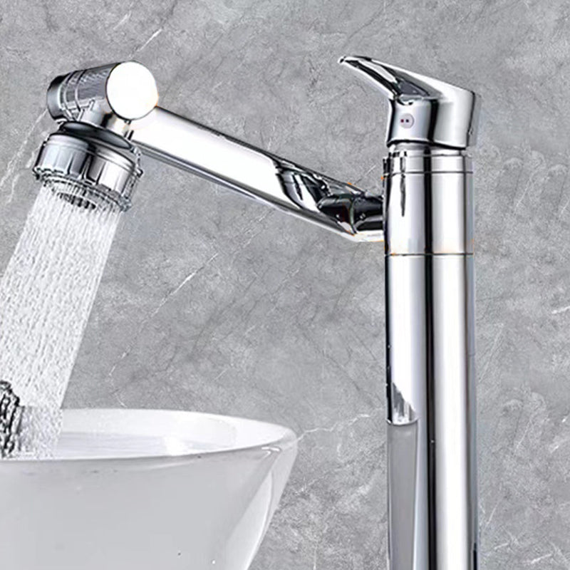 Vessel Sink Faucet Glam Style Single Lever Mixer Bathroom Fitting