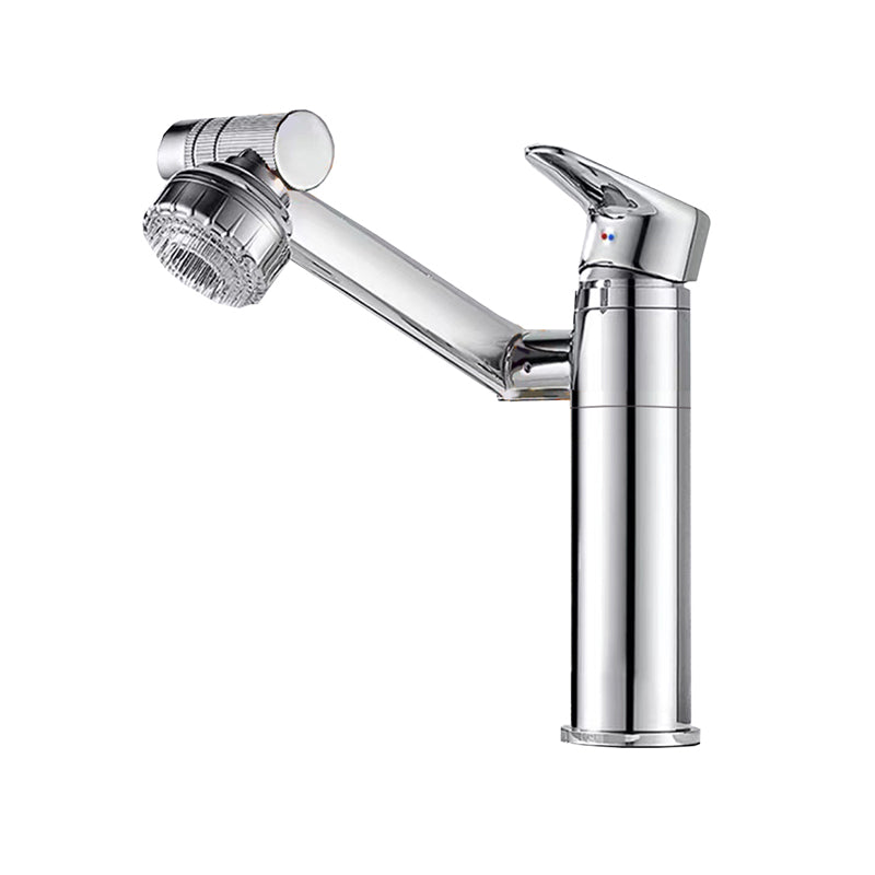 Vessel Sink Faucet Glam Style Single Lever Mixer Bathroom Fitting
