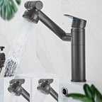 Vessel Sink Faucet Glam Style Single Lever Mixer Bathroom Fitting