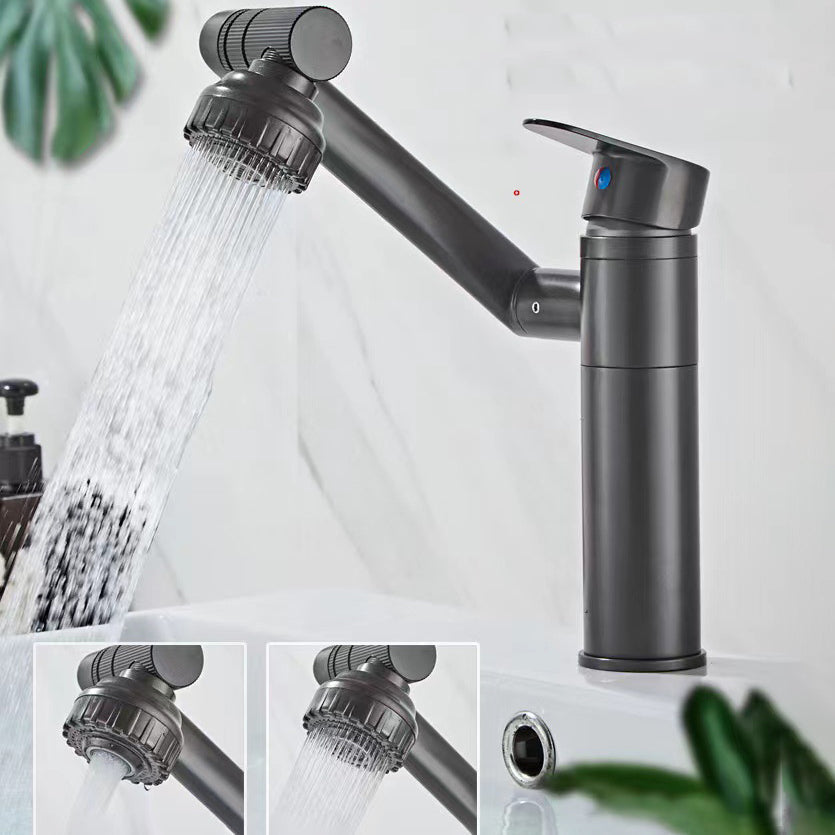 Vessel Sink Faucet Glam Style Single Lever Mixer Bathroom Fitting