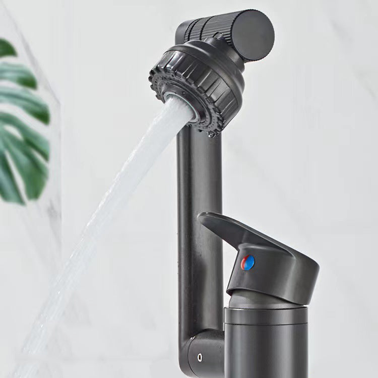Vessel Sink Faucet Glam Style Single Lever Mixer Bathroom Fitting
