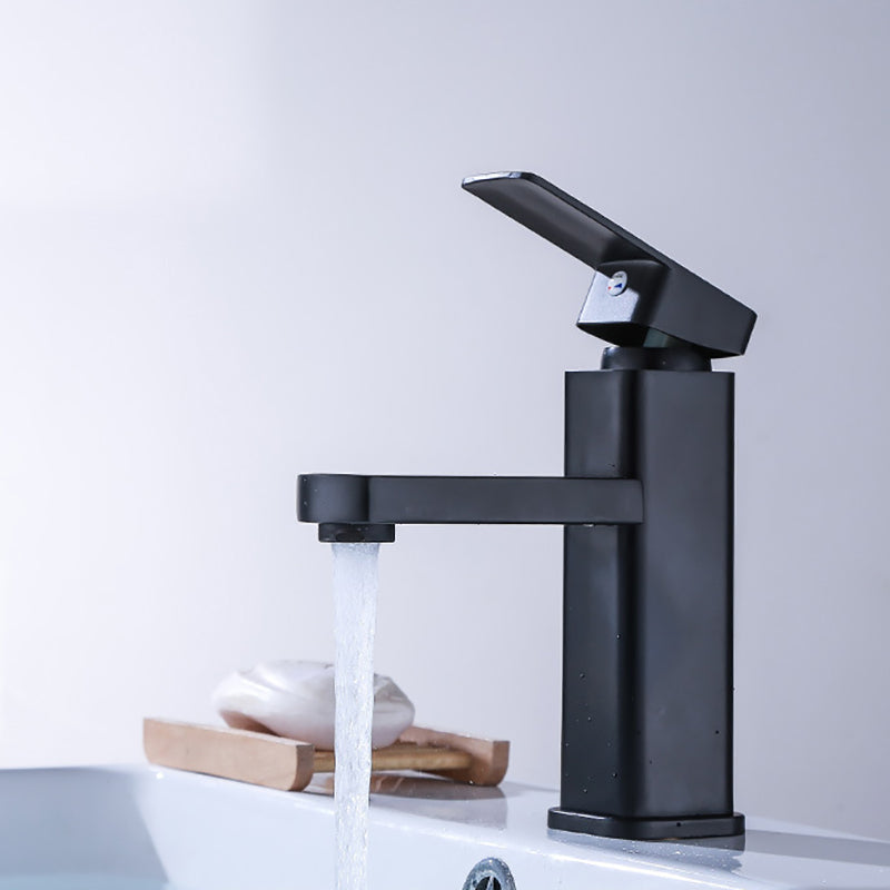 Industrial Bathroom Faucet Stainless Steel Lever Handles with Water Hose Sink Faucet