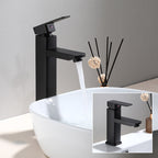 Industrial Bathroom Faucet Stainless Steel Lever Handles with Water Hose Sink Faucet
