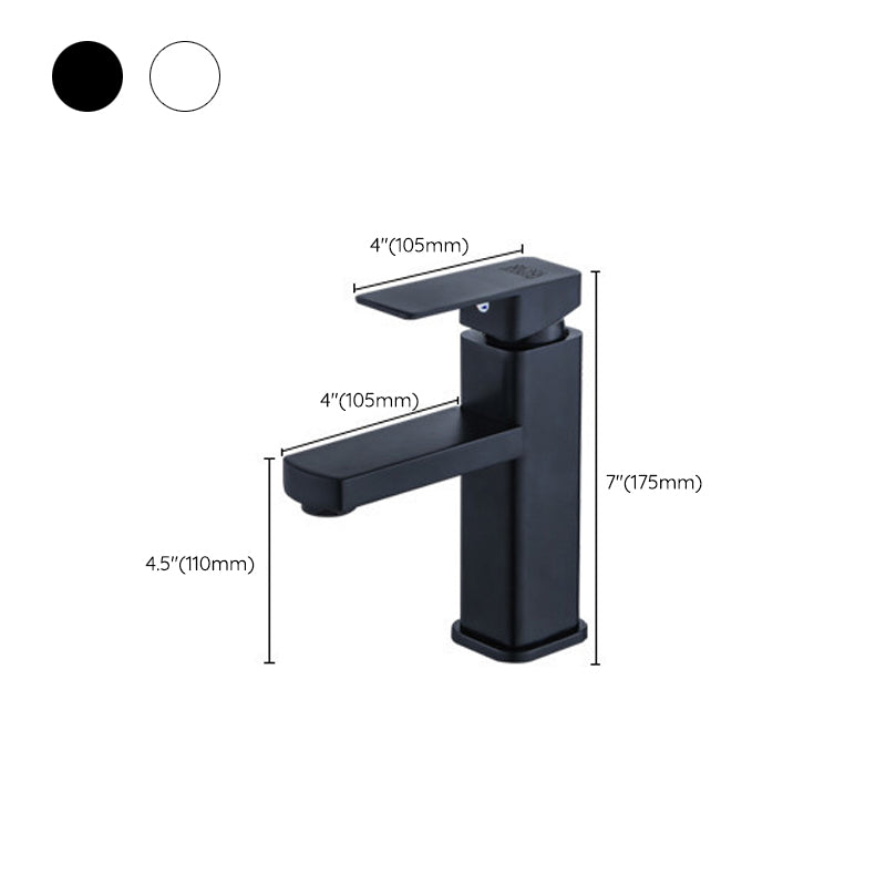 Industrial Bathroom Faucet Stainless Steel Lever Handles with Water Hose Sink Faucet