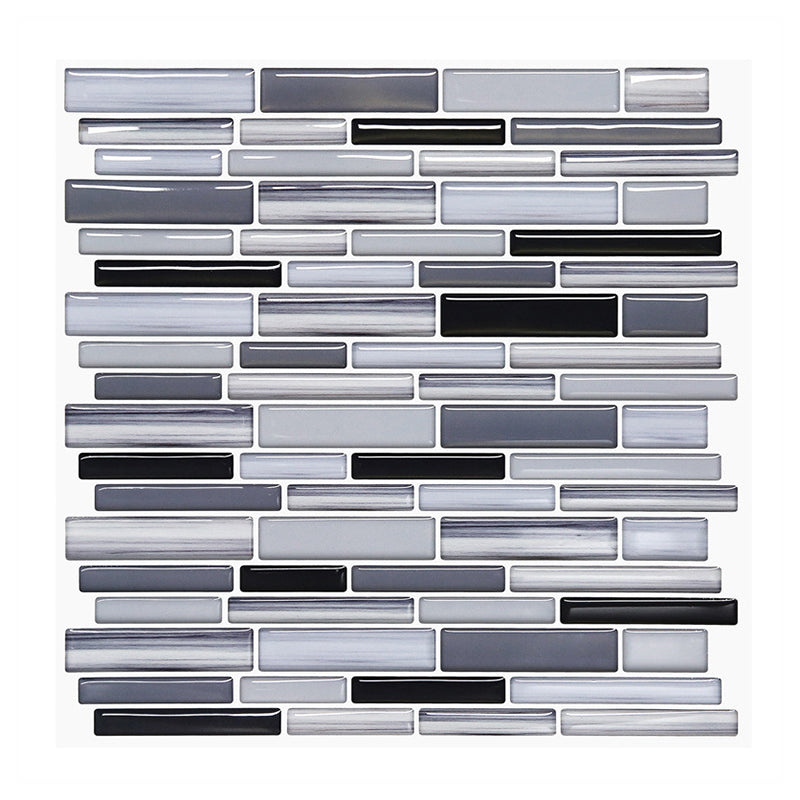 Wall tiles paste wallpaper Floral check pattern wallpaper tile