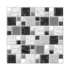 Wall tiles paste wallpaper Floral check pattern wallpaper tile