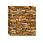 PVC Wall Cladding Smooth Wall Interior 3D Living Room Panels Set of 2