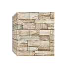 PVC Wall Cladding Smooth Wall Interior 3D Living Room Panels Set of 2