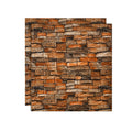 PVC Wall Cladding Smooth Wall Interior 3D Living Room Panels Set of 2