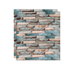 PVC Wall Cladding Smooth Wall Interior 3D Living Room Panels Set of 2