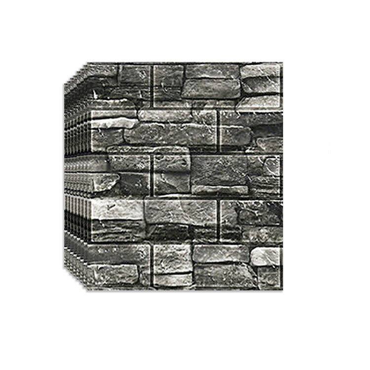 PVC Wall Cladding Smooth Wall Interior 3D Living Room Panels Set of 2