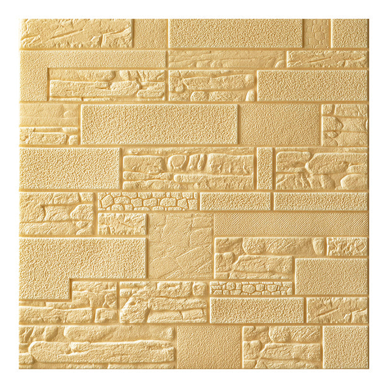Modern PVC Cladding Smooth Wall Interior 3D Living Room Plank Set of 1