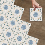 Low-gloss vinyl floor PVC peel and stick vinyl floor with square edge