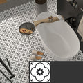 Low-gloss vinyl floor PVC peel and stick vinyl floor with square edge