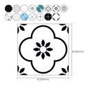 Low-gloss vinyl floor PVC peel and stick vinyl floor with square edge