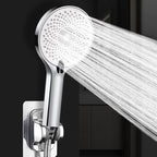 Round Fixed Shower Head High Flow Aerated Wall Mount Shower Head