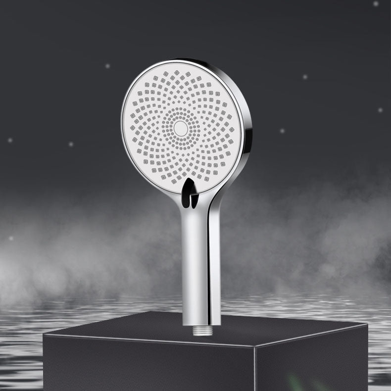 Round Fixed Shower Head High Flow Aerated Wall Mount Shower Head