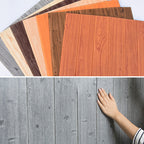 PVC Wall Paneling Smooth Wall Indoor Living Room Planks Set of 2