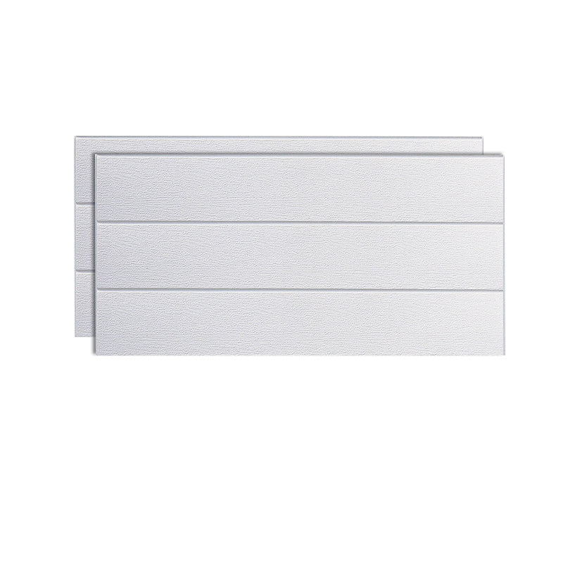 PVC Wall Paneling Smooth Wall Indoor Living Room Planks Set of 2