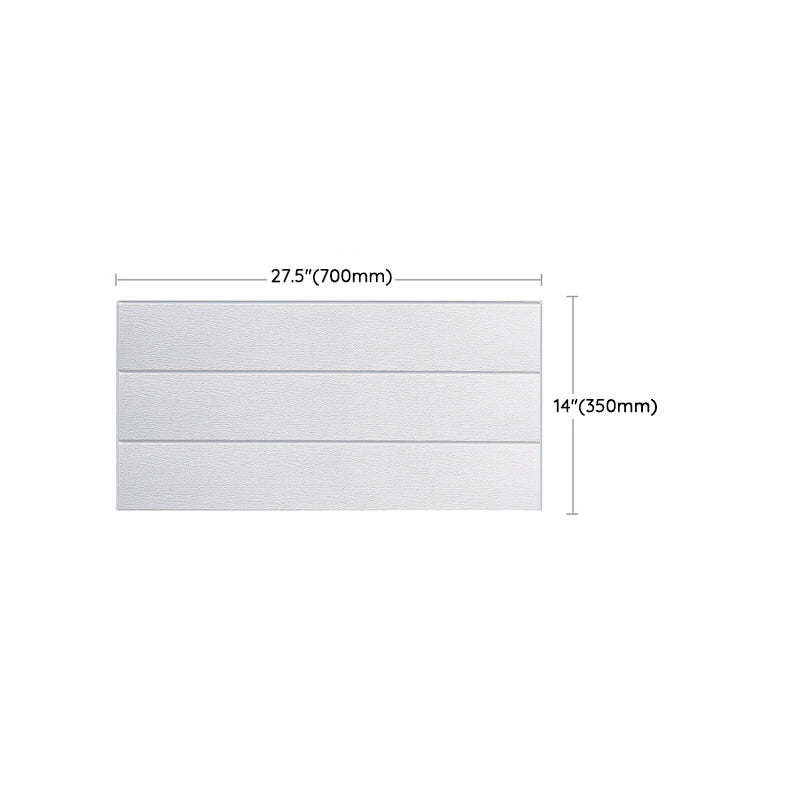 PVC Wall Paneling Smooth Wall Indoor Living Room Planks Set of 2