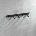 Modern Aluminum Bathroom Hardware Set Black Bathroom Accessories Set