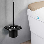 Modern Aluminum Bathroom Hardware Set Black Bathroom Accessories Set