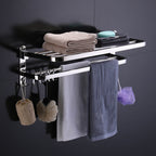 Modern Stainless Steel Bathroom Set Silver Bathroom Accessory Set
