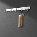 Modern Silver Bathroom Fixtures Set Metal Bathroom Accessories Kit