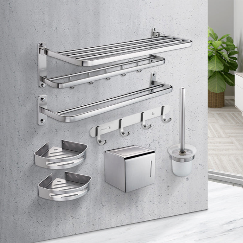 Modern Bathroom Accessory Set Paper Holder Bathroom Shelf Bathroom Hardware Set
