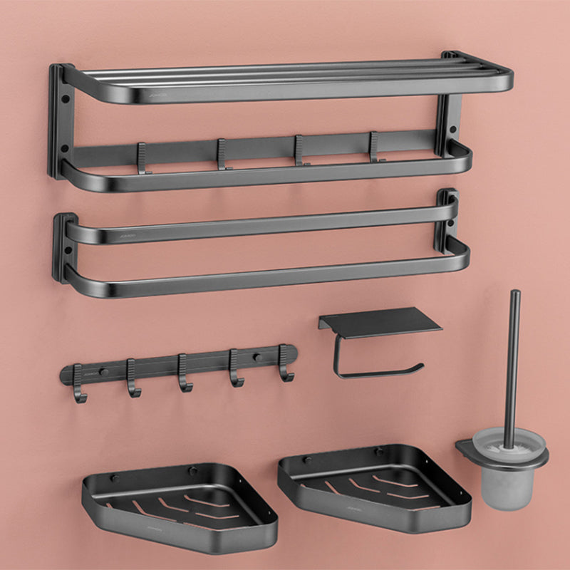 Modern Bathroom Accessory Set Paper Holder Bathroom Shelf Bathroom Hardware Set