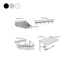 Modern Bathroom Accessories Set Paper Holder Bathroom Shelf Bath Hardware Set