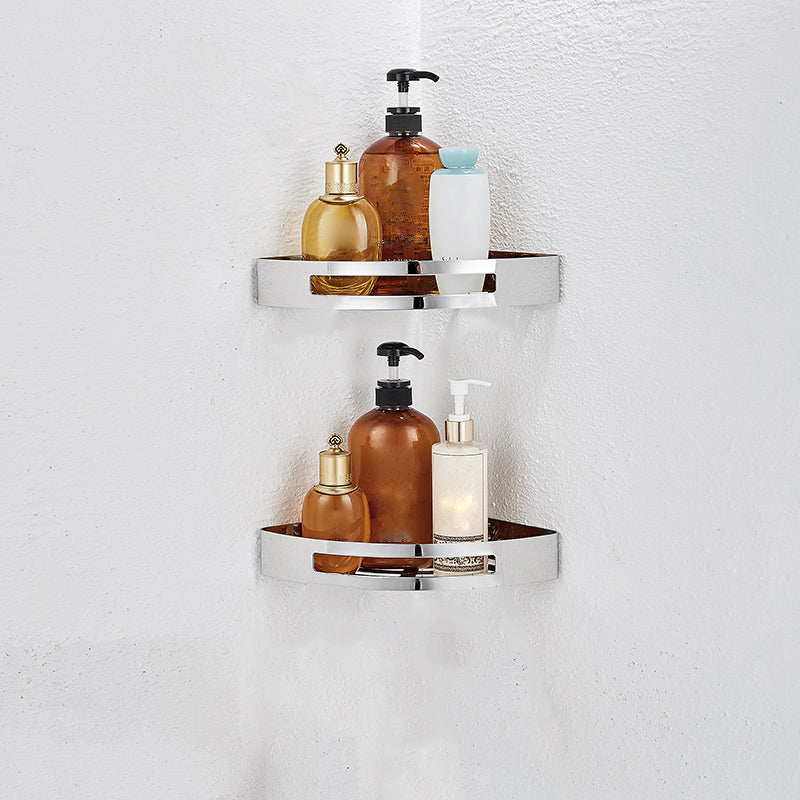 Modern Steel Bathroom Accessory Set Silver Bathroom Accessory Kit