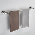 Modern Steel Bathroom Accessory Set Silver Bathroom Accessory Kit