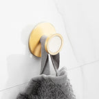 Marble & Brass Bathroom Accessories Set Golden Bathroom Accessories Kit