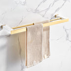 Marble & Brass Bathroom Accessories Set Golden Bathroom Accessories Kit