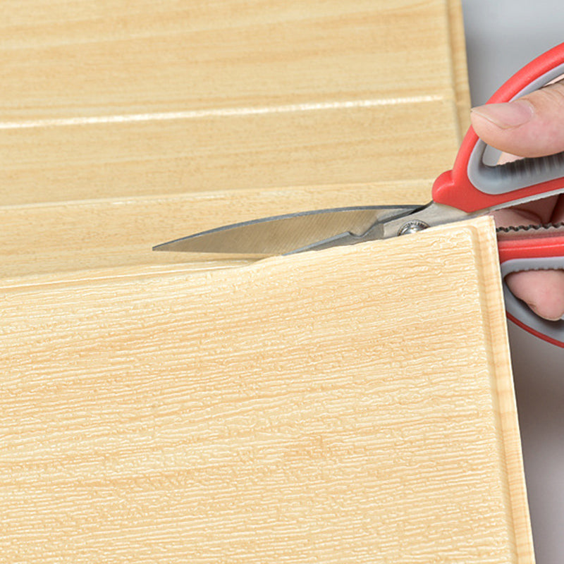 Wood look interior decor panels for peeling and sticking 3D relief wall cladding