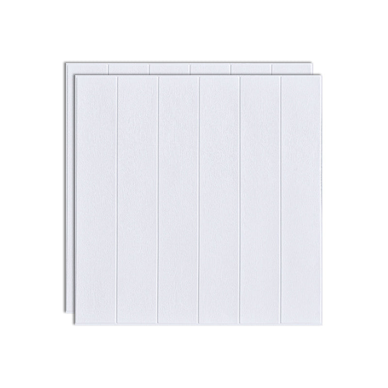 Wood look interior decor panels for peeling and sticking 3D relief wall cladding