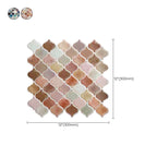 Modern Peel and Stick Backsplash Wall Tile PVC Peel & Stick Field Tile