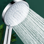 Rainfall Handheld Shower High Flow 3 Spray Patterns Wall Mounted Showerhead