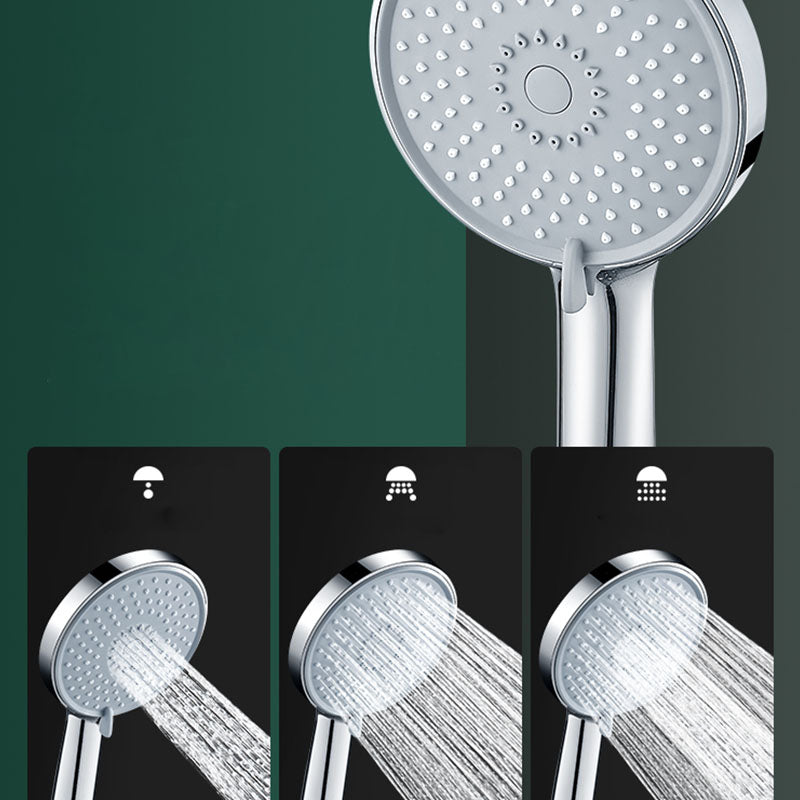 Rainfall Handheld Shower High Flow 3 Spray Patterns Wall Mounted Showerhead
