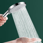 Rainfall Handheld Shower High Flow 3 Spray Patterns Wall Mounted Showerhead