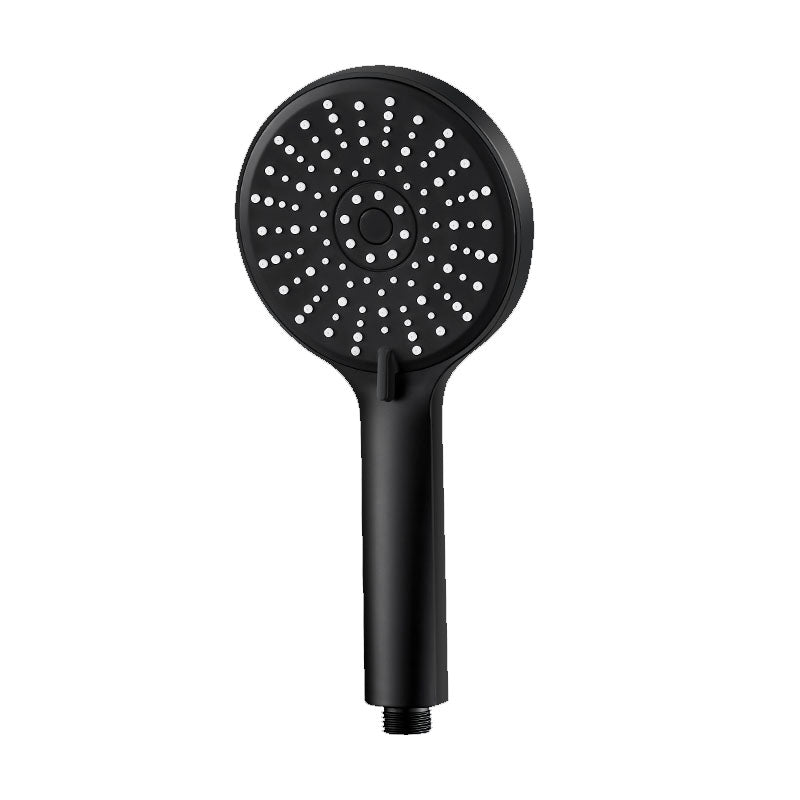 ABS Plastic Handheld Shower High Pressure 5 Spray Patterns Wall Mounted Showerhead