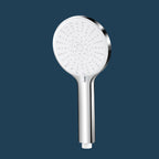 ABS Plastic Handheld Shower High Pressure 5 Spray Patterns Wall Mounted Showerhead