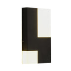 White/Black Rectangular Wall Light Minimalist LED Acrylic Wall-mounted Lamp for Nightstand