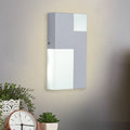 White/Black Rectangular Wall Light Minimalist LED Acrylic Wall-mounted Lamp for Nightstand